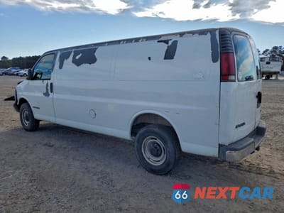Drugie zdjęcie samochodu z przodu: 2001 GMC SAVANA 2500 DELIVERY VAN VIN:1GTGG29R111101793 - miniatura