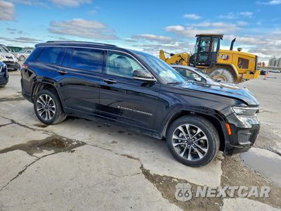 Czwarte zdjęcie samochodu z boku: 2022 JEEP GRAND CHEROKEE L OVERLAND VIN:1C4RJKDG5N8516614 - miniatura
