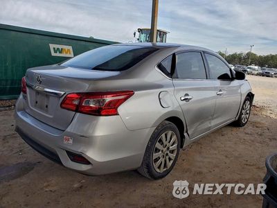 Trzecie zdjęcie samochodu z tyłu: 2018 NISSAN SENTRA S VIN:3N1AB7AP6JY202452 - miniatura