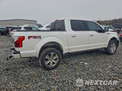 Trzecie zdjęcie samochodu z tyłu: 2018 FORD F150 SUPERCREW VIN:1FTEW1E54JFE55754 - miniatura