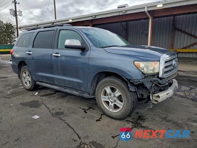 Czwarte zdjęcie samochodu z boku: 2008 TOYOTA SEQUOIA LIMITED VIN:5TDBY68A08S000820 - miniatura