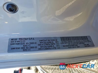 Zdjęcie 13 z 13 samochodu: 2022 RAM PROMASTER CITY TRADESMAN VIN:ZFBHRFAB2N6W24885 - miniatura