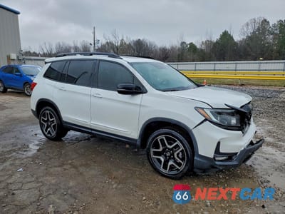 Czwarte zdjęcie samochodu z boku: 2022 HONDA PASSPORT ELITE VIN:5FNYF8H01NB015023 - miniatura