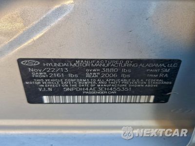 Zdjęcie 13 z 13 samochodu: 2014 HYUNDAI ELANTRA SE VIN:5NPDH4AE3EH455351 - miniatura