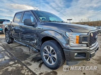 Czwarte zdjęcie samochodu z boku: 2019 FORD F150 SUPERCREW VIN:1FTEW1EP5KKD26819 - miniatura