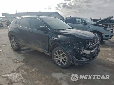 Czwarte zdjęcie samochodu z boku: 2022 JEEP COMPASS LATITUDE LUX VIN:3C4NJDFB2NT178070 - miniatura