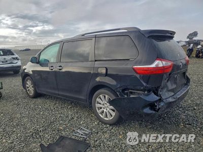 Drugie zdjęcie samochodu z przodu: 2017 TOYOTA SIENNA XLE VIN:5TDDZ3DC7HS185685 - miniatura