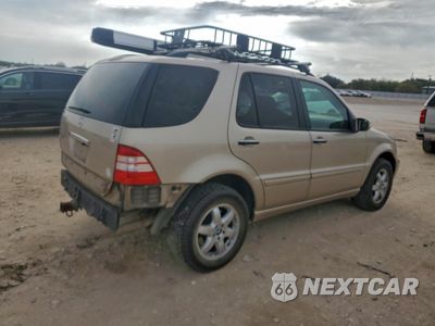 Trzecie zdjęcie samochodu z tyłu: 2004 MERCEDES-BENZ ML 500 VIN:4JGAB75E44A463198 - miniatura