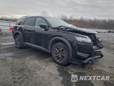 Czwarte zdjęcie samochodu z boku: 2022 NISSAN PATHFINDER S VIN:5N1DR3AC3NC209705 - miniatura