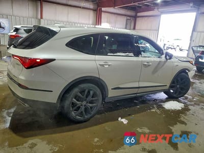 Trzecie zdjęcie samochodu z tyłu: 2023 ACURA MDX A-SPEC VIN:5J8YE1H00PL037574 - miniatura