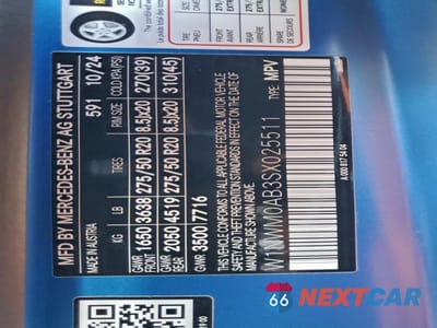 Zdjęcie 13 z 15 samochodu: 2025 MERCEDES-BENZ G 580E VIN:W1NWM0AB3SX025511 - miniatura