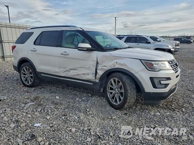 Czwarte zdjęcie samochodu z boku: 2017 FORD EXPLORER LIMITED VIN:1FM5K8F85HGD11546 - miniatura