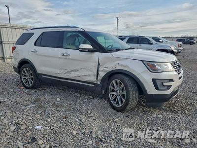 Czwarte zdjęcie samochodu z boku: 2017 FORD EXPLORER LIMITED VIN:1FM5K8F85HGD11546 - miniatura