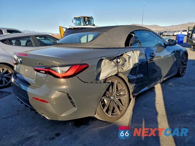 Trzecie zdjęcie samochodu z tyłu: 2023 BMW 430XI VIN:WBA43AT06PCL80610 - miniatura