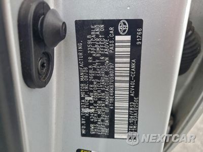 Zdjęcie 12 z 12 samochodu: 2007 TOYOTA CAMRY CE VIN:4T1BE46K67U580797 - miniatura