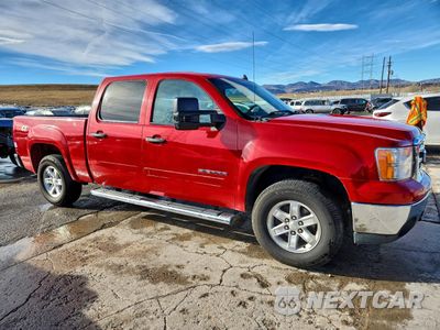 Czwarte zdjęcie samochodu z boku: 2011 GMC SIERRA K1500 SLE VIN:3GTP2VE31BG104293 - miniatura