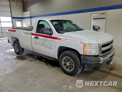 Czwarte zdjęcie samochodu z boku: 2011 CHEVROLET SILVERADO C1500 VIN:1GCNCPEAXBZ375772 - miniatura