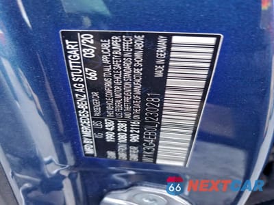 Zdjęcie 12 z 12 samochodu: 2020 MERCEDES-BENZ A 220 VIN:W1K3G4EB0LJ230281 - miniatura