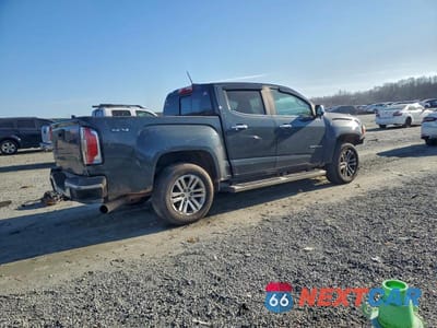 Trzecie zdjęcie samochodu z tyłu: 2017 GMC CANYON SLT VIN:1GTP6DE15H1193810 - miniatura