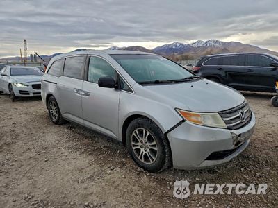 Czwarte zdjęcie samochodu z boku: 2013 HONDA ODYSSEY EX VIN:5FNRL5H45DB044795 - miniatura