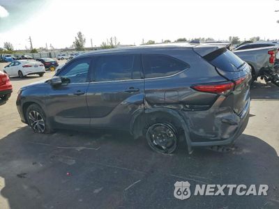 Drugie zdjęcie samochodu z przodu: 2020 TOYOTA HIGHLANDER XLE VIN:5TDHZRBH2LS521223 - miniatura
