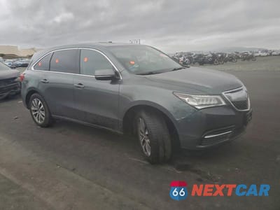 Czwarte zdjęcie samochodu z boku: 2014 ACURA MDX TECHNOLOGY VIN:5FRYD4H42EB040254 - miniatura