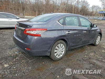 Trzecie zdjęcie samochodu z tyłu: 2015 NISSAN SENTRA S VIN:3N1AB7AP1FL667418 - miniatura