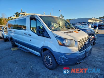 Czwarte zdjęcie samochodu z boku: 2016 FORD TRANSIT T-150 VIN:1FTYE2YM6GKB00335 - miniatura