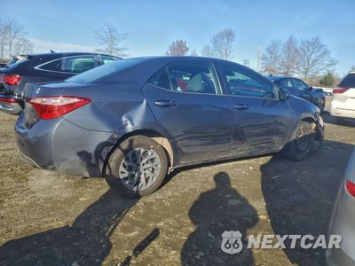 Trzecie zdjęcie samochodu z tyłu: 2017 TOYOTA COROLLA L VIN:2T1BURHE6HC899014 - miniatura