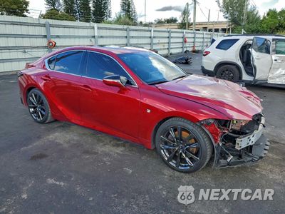 Czwarte zdjęcie samochodu z boku: 2023 LEXUS IS 350 F SPORT DESIGN VIN:JTHGZ1B24P5065163 - miniatura