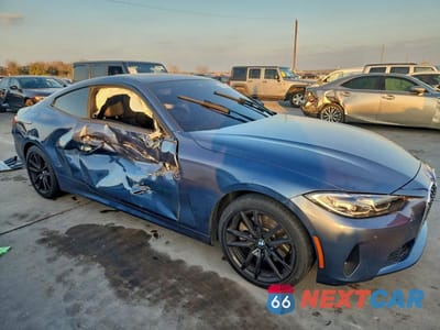 Czwarte zdjęcie samochodu z boku: 2021 BMW 430I VIN:WBA53AP03MCF85461 - miniatura