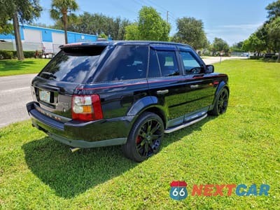Czwarte zdjęcie samochodu z boku: 2008 LAND ROVER RANGE ROVER SPORT HSE VIN:SALSK25428A175021 - miniatura