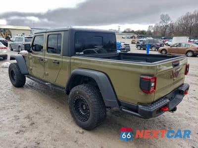 Drugie zdjęcie samochodu z przodu: 2025 JEEP GLADIATOR RUBICON VIN:1C6RJTBG2SL521150 - miniatura