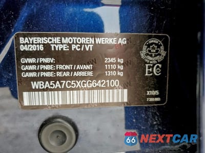 Zdjęcie 12 z 12 samochodu: 2016 BMW 528 XI VIN:WBA5A7C5XGG642100 - miniatura