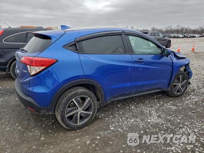 Trzecie zdjęcie samochodu z tyłu: 2021 HONDA HR-V EX VIN:3CZRU6H54MM721613 - miniatura