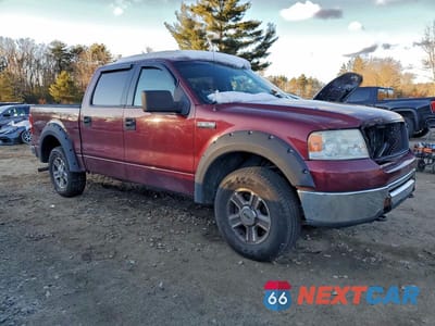 Czwarte zdjęcie samochodu z boku: 2006 FORD F150 SUPERCREW VIN:1FTRW14W46FA68690 - miniatura
