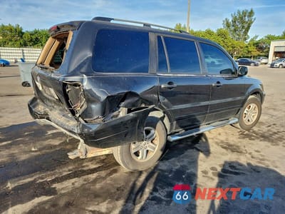 Trzecie zdjęcie samochodu z tyłu: 2005 HONDA PILOT EXL VIN:5FNYF18615B031878 - miniatura