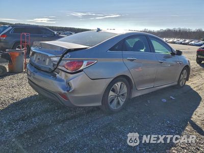 Trzecie zdjęcie samochodu z tyłu: 2013 HYUNDAI SONATA HYBRID VIN:KMHEC4A42DA092097 - miniatura