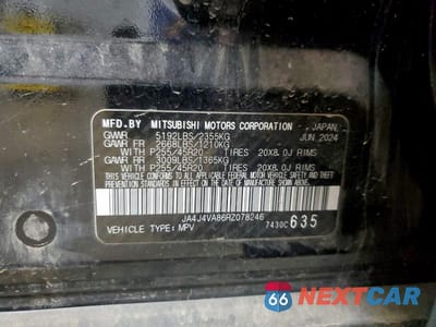 Zdjęcie 12 z 12 samochodu: 2024 MITSUBISHI OUTLANDER SE VIN:JA4J4VA86RZ078246 - miniatura