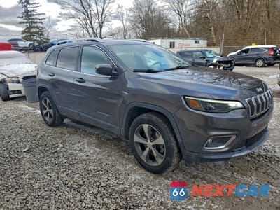 Czwarte zdjęcie samochodu z boku: 2019 JEEP CHEROKEE LIMITED VIN:1C4PJMDN7KD489825 - miniatura
