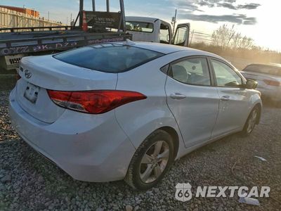 Trzecie zdjęcie samochodu z tyłu: 2012 HYUNDAI ELANTRA GLS VIN:5NPDH4AE2CH083885 - miniatura