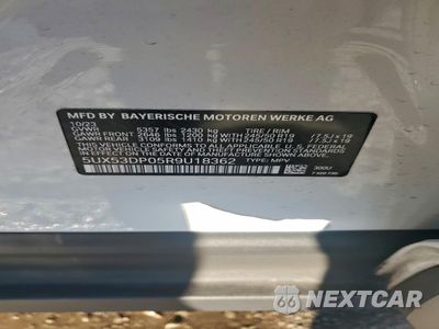 Zdjęcie 13 z 13 samochodu: 2024 BMW X3 XDRIVE30I VIN:5UX53DP05R9U18362 - miniatura