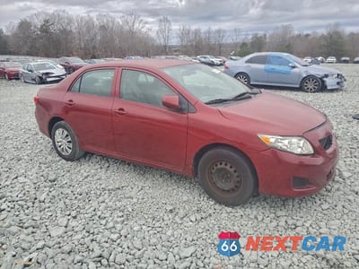Czwarte zdjęcie samochodu z boku: 2009 TOYOTA COROLLA BASE VIN:1NXBU40E59Z109488 - miniatura