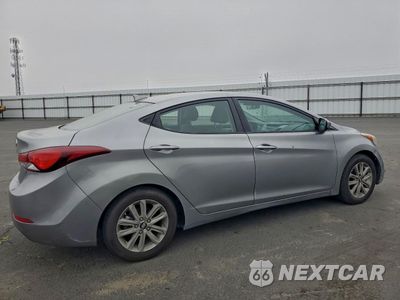 Trzecie zdjęcie samochodu z tyłu: 2014 HYUNDAI ELANTRA SE VIN:KMHDH4AE1EU086782 - miniatura