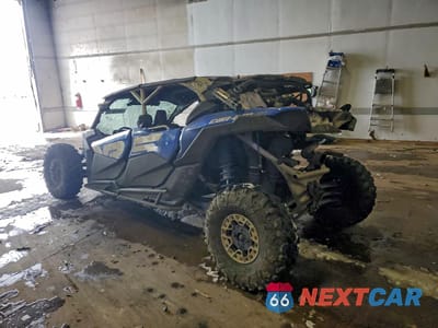 Trzecie zdjęcie samochodu z tyłu: 2022 CAN-AM MAVERICK X3 UTILITY VEHICLE VIN:3JBVNAV43NE003985 - miniatura