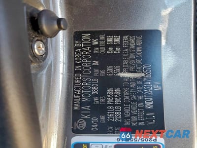 Zdjęcie 13 z 13 samochodu: 2010 KIA SOUL + VIN:KNDJT2A21A7168570 - miniatura