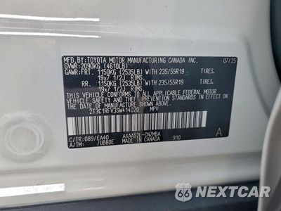 Zdjęcie 14 z 14 samochodu: 2025 TOYOTA RAV4 XLE VIN:2T3C1RFV3SW414020 - miniatura