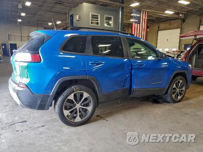 Trzecie zdjęcie samochodu z tyłu: 2022 JEEP CHEROKEE LIMITED VIN:1C4PJMDX2ND540511 - miniatura