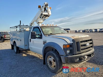 Trzecie zdjęcie samochodu z tyłu: 2008 FORD F450 SUPER DUTY VIN:1FD4F46YX8EB26705 - miniatura