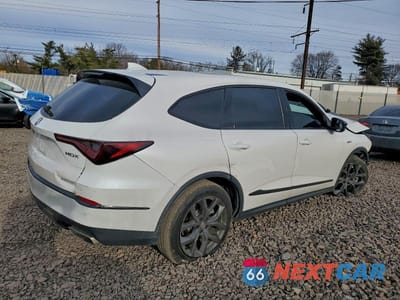 Trzecie zdjęcie samochodu z tyłu: 2024 ACURA MDX A-SPEC VIN:5J8YE1H08RL022971 - miniatura